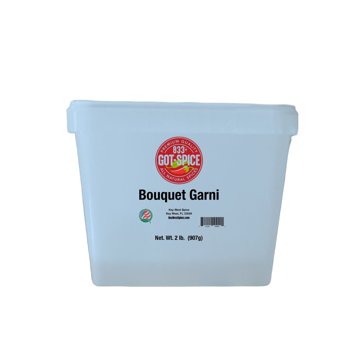 Container of Got Spice Bouquet Garni on a white background