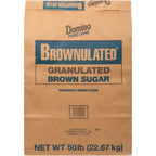 Domino  Brownulated  Brown Sugar, 50 Pound
