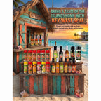 Image of The Ultimate Collection by Key West Spice, featuring a variety of spice jars and bottles arranged on a wooden surface.