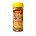 Key West Spice Pineapple Fusion salt-free, sugar-free seasoning in a 4 oz jar, featuring vibrant pineapple flavor and fresh herbs.