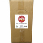 Key West Spice Domino Brownulated Brown Sugar in a 25 lb bag, featuring rich, golden-brown granulated sugar with a moist texture.