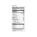 Key West Spice Mango Fusion Salt-Free and Sugar-Free seasoning in a 1/4 oz jar, vibrant orange mango flavor with herbs and spices